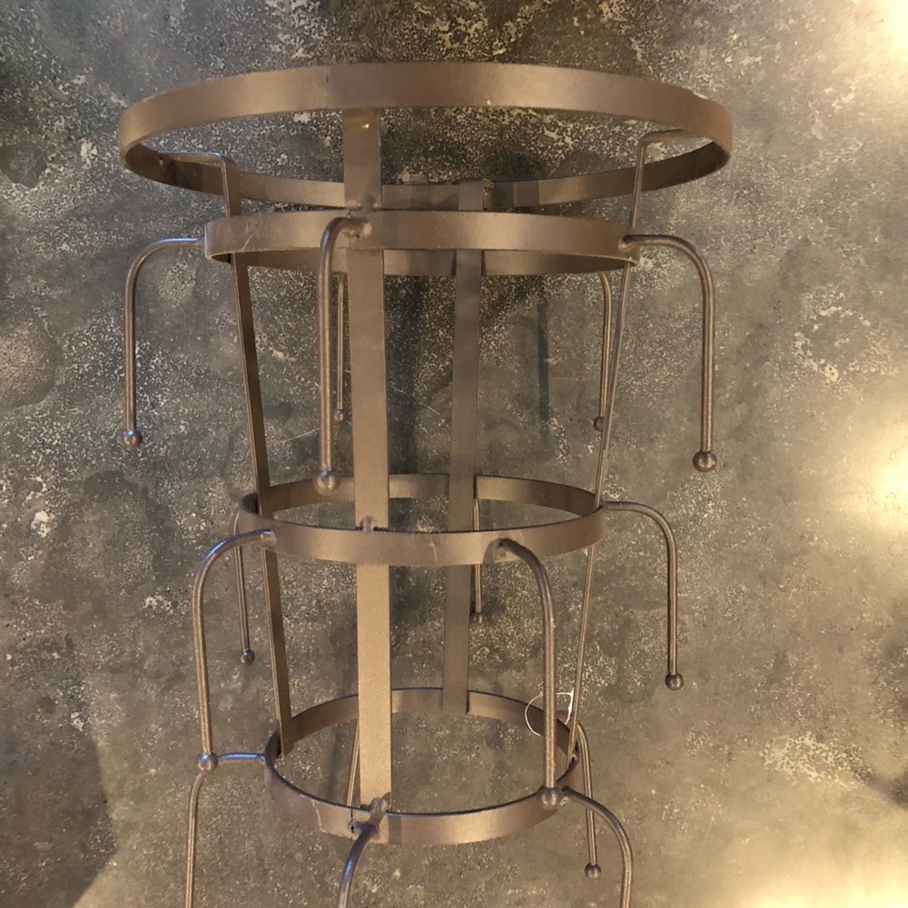Wire 3-Tier Glass Drying Rack - Picture 4 of 4